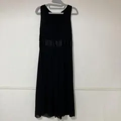 アンタイトル　フォーマル　ノースリーブワンピース　黒　Mサイズ