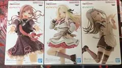 学園アイドルマスター 姫崎莉波 十王星南 篠澤広 ハピミル フィギュアセット