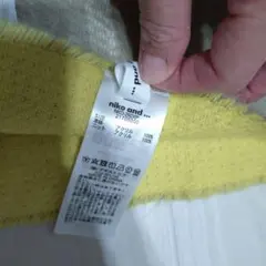 nikoand【美品】 リバーシブル ポンチョ ストール 2way 大判