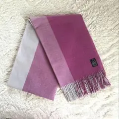 ランバンコレクションLANVIN大判カシミヤ100マフラー ストール