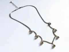 珍しい感じのネックレス　パーティーなどに。