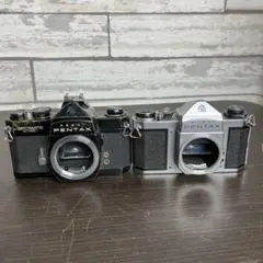 【ジャンク】PENTAX SP／SV 一眼レフカメラ 2台まとめのサムネイル