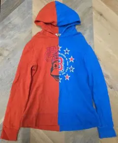 Bendavis カラーブロックフードパーカー　ユニセックス y69