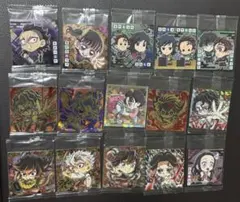 【新品未開封】鬼滅の刃 ディフォルメシール 15枚セット シークレットあり