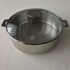 クリステル グラフィット 浅鍋 26cm & ドームガラスふた 26cm セットのサムネイル