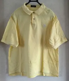 DESCENTE イエローポロシャツ 半袖
