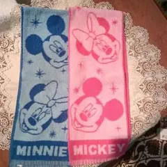 ミニーマウス・ミッキーマウス タオルセット