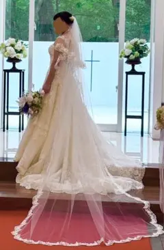 3m ロングウェディングベール