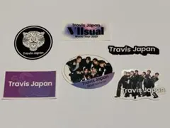 【TravisJapan】ステッカー（シール）6枚セット／トラビスジャパン