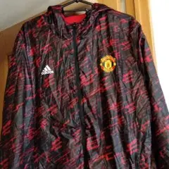 adidas Manchester United ウィンドブレーカー XO - メルカリ
