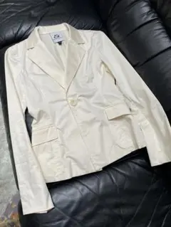 ピンキー＆ダイアン　ホワイトシングルボタンブレザー 36