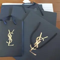 YSL ショップ袋 黒 大 複数枚セット
