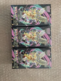 ポケモンカードMEGAドリーム3box【シュリンク付】