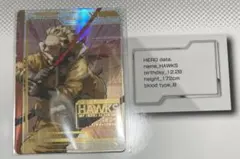 僕のヒーローアカデミア 原画展 特典 グッズ付き　コレクションカード　ホークス