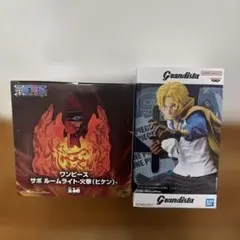 〜お得〜ワンピース サボ ルームライト & フィギュア2個セット