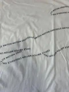 美品　CROCODILE 半袖 Tシャツ ホワイト ロゴのサムネイル