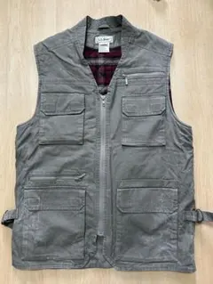 80s L.L.bean エルエルビーン コットン サファリ ベストのサムネイル