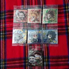 鬼滅の刃 ウエハース ステッカー 7枚セット