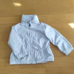Gap ライトグレー ドット柄ジャケット　ウィンドブレーカー　90センチ