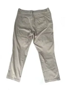 ベージュ カジュアルパンツ 前後ポケット付き　LLサイズ