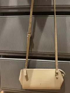 LANVIN ベージュ ショルダーバッグ