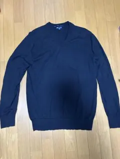 GAP ネイビー Vネック ニットセーター
