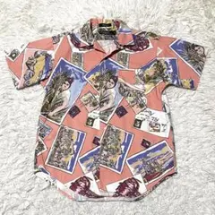 美品✨Ralph Lauren アロハシャツ 絵葉書 USA製 ビンテージ M