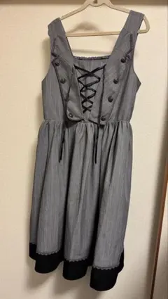 axes femmeジャンパースカート　ワンピース