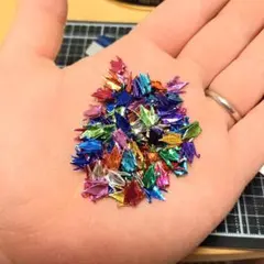 超ミニ折り鶴(カラーホイル)　96羽