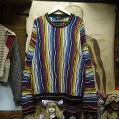 Vintage Bachrach 3D Design Acryl Knit