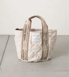 シアタープロダクツ キルティングバケツトート ショルダーバッグ