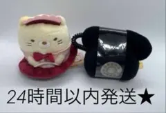 新品　すみっコぐらし　てのりぬいぐるみ　くろでんわ　ねこ　ホテルニューすみっコ