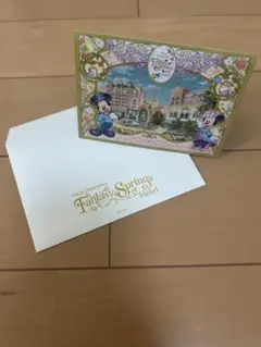 【新品】東京ディズニーシー ファンタジースプリングス ホテル バースデーレター