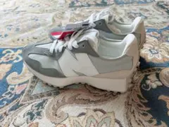 New Balance U327 24.0cm グレー/ホワイト