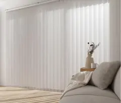えいちぇ様専用】TUISS スノーホワイト バーチカル・シアーブラインド