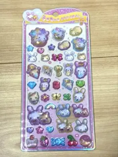 H*A様 うるちゅるポップシール　フワフワらびちゃん　うるちゅるシール