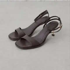 【美品】GALLARDAGALANTE メタルヒールサンダル 37 ヒールのサムネイル