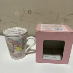 サンリオ キキララ ガラス製コットンボックス ロマンティックナイト
