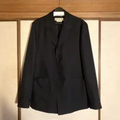 MARNI テーラードジャケット/ネイビー/50のサムネイル