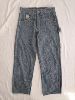 USA製 Pointer ポインター ストライプ柄 ペインターパンツ 30-32