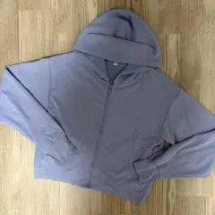 ジーユー UVカット フルジップパーカー パープルのサムネイル