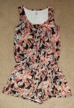 【早い者勝・極美品】ボルコム レディースワンピース S～M アロハ柄 伸縮速乾