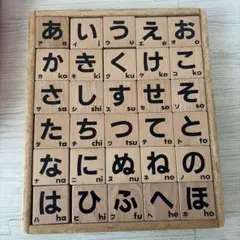 くもん ひらがなつみき 積み木 木製 知育玩具のサムネイル