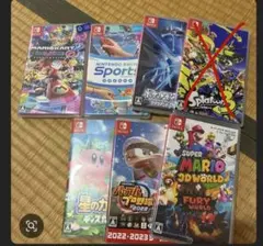 ☆新品☆スイッチ☆ロックマンX・ハリーポッター・マリオ＆ルイージ
