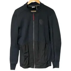 プーマ フェラーリ ジャケット 黒 M トラック 【胸Ferrariエンブレム】