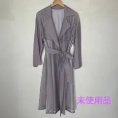 LOUNIE ルーニー　未使用　スプリングコート　シアー素材　グレージュ
