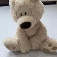 クリーム色のクマのぬいぐるみ 約30cm