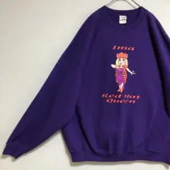 90s ヴィンテージ　トレーナー　スウェット　ビッグロゴ　ゆるだぼ