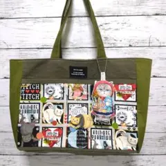 コヤンイサムチョン　ルミちゃんマスコット付　トートバッグ　ハンドメイド