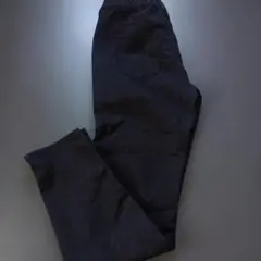 カジュアルパンツ ウエストゴム ブラック